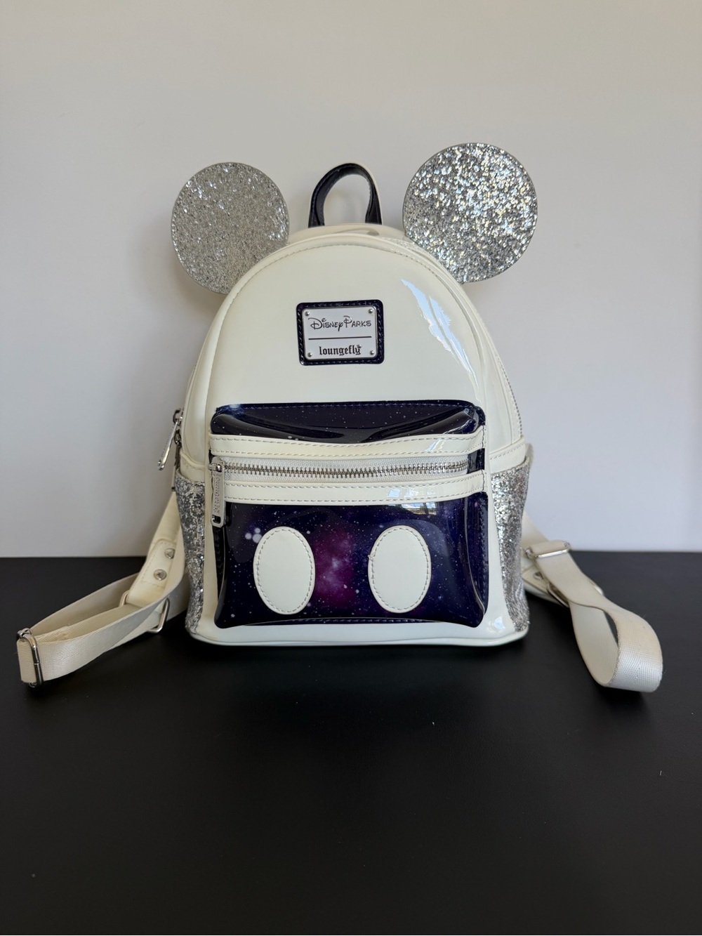 Disney Parks Loungefly Space Mountain Mickey Ears Mini Backpack